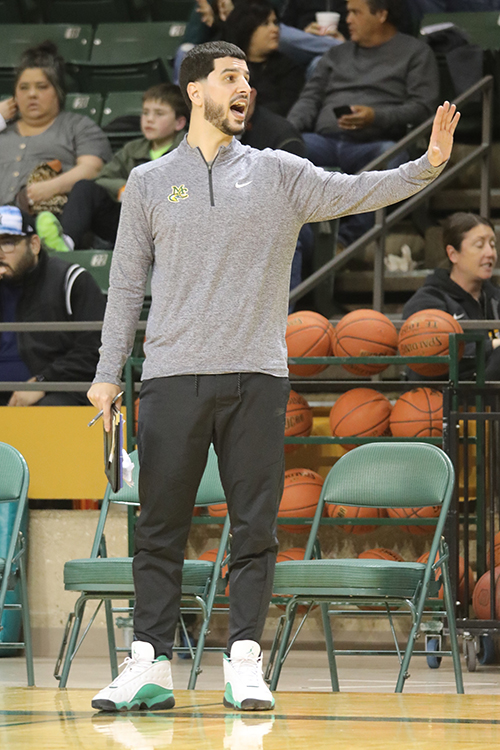 Assistant Coach James Demopoulos