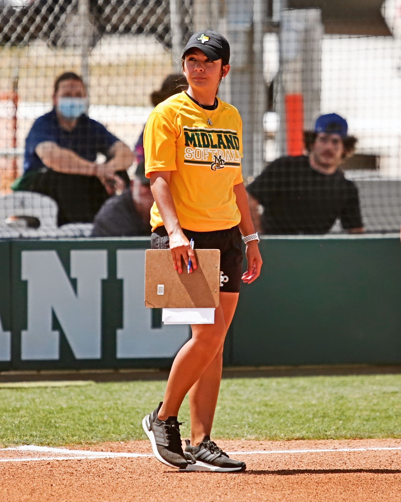 Head Coach Angel Castro, MC Lady Chaparral Softball