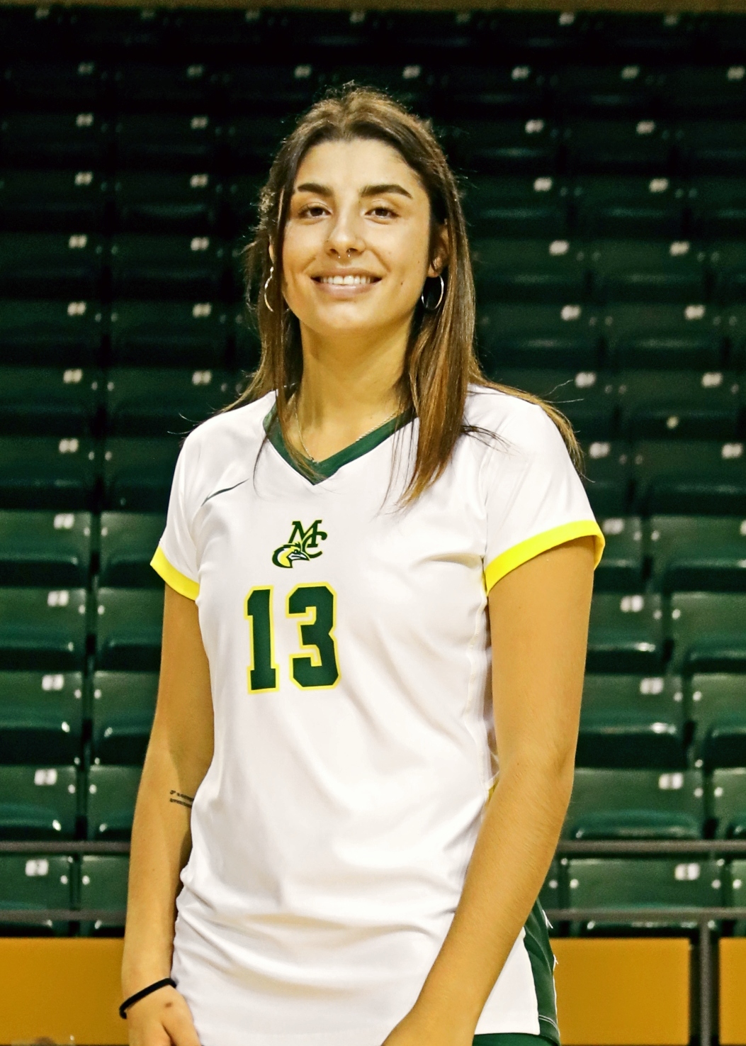 Macarena Flores, MC Lady Chaparral Volleyball